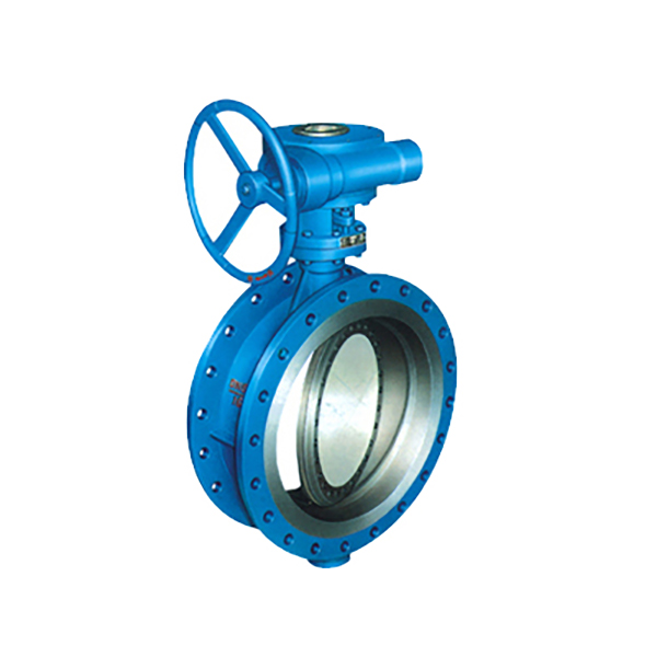 型三偏心金属硬(四氟软)密封蝶阀