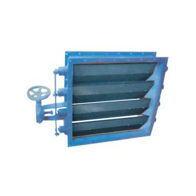 手动百叶圆式、窗式蝶阀